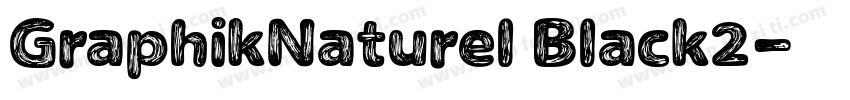 GraphikNaturel Black2字体转换